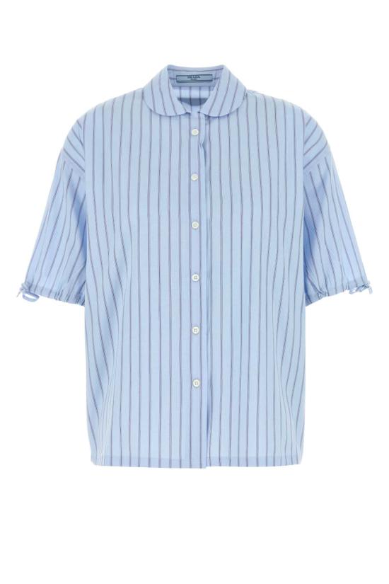 25FW 프라다 셔츠 P450ISOOO17FL F043O STRIPPED