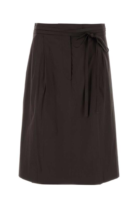 25FW 프라다 미디 원피스 P176WGSOOO12VC F0192 BROWN