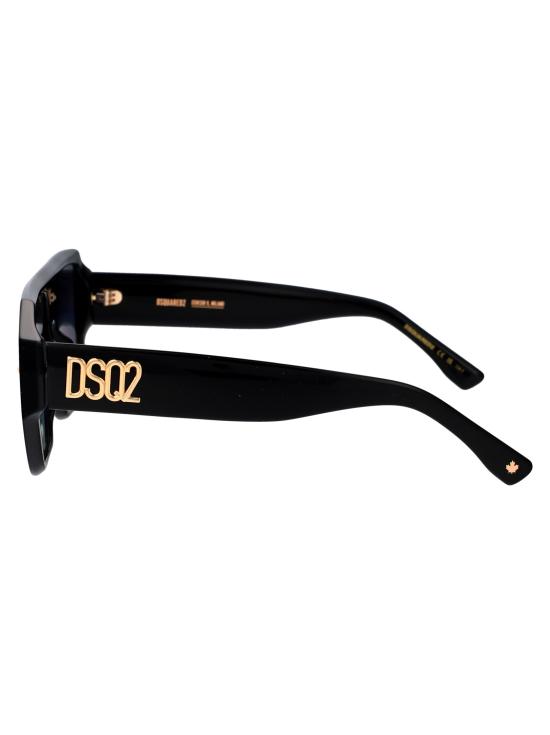  디스퀘어드2 선글라스 D2 0128S 8079O BLACK - DSQUARED2