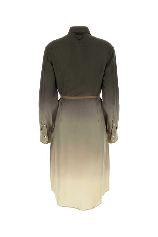 24FW 프라다 미디 원피스 P3M08HSOOO14J3 F0334 F0161 MULTICOLOURED - PRADA