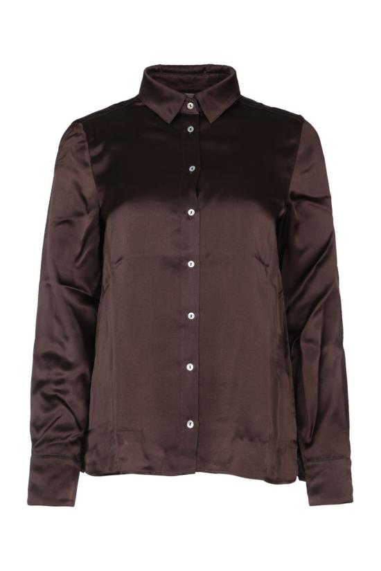 25FW 이블르스 블라우스 2427116042200 006 BROWN