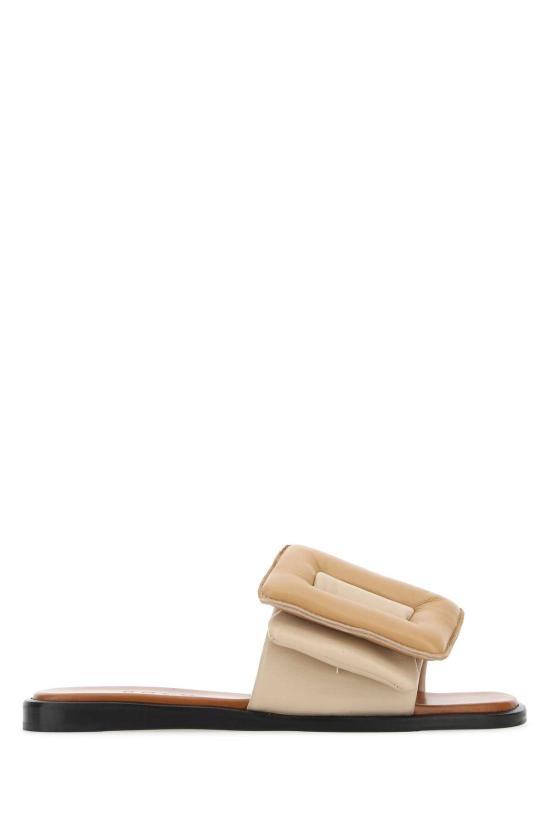  보위 뮬/슬리퍼 PUFFYSANDAL IVORYBEACHPECAN MULTICOLOURED