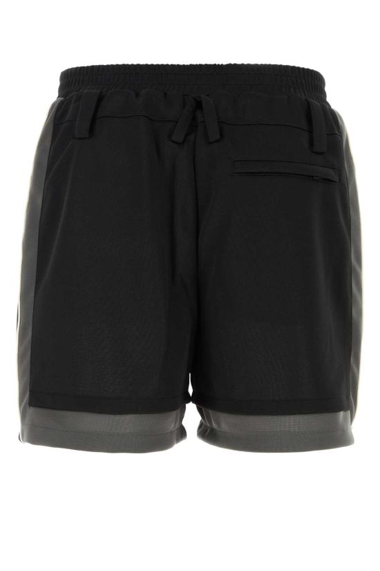  엠부시 숏팬츠 BMCL001S24JER001 1009 RABBIT BLACK - AMBUSH