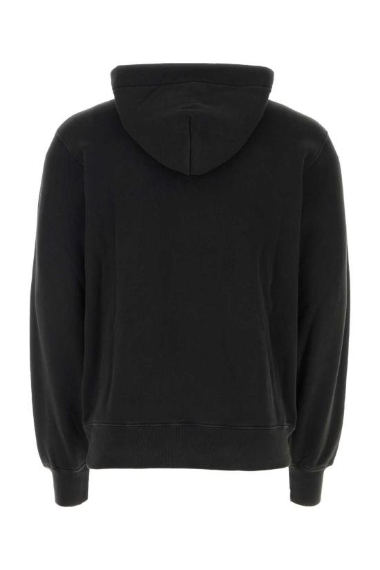  엠부시 후드 티셔츠 BMBB001S24FLE001 1010 TAPSHOE BLACK - AMBUSH