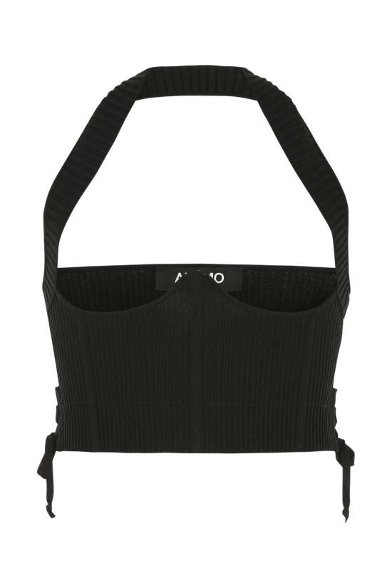  안드레아 아다모 민소매 티셔츠 ADFW21TO08031473 0473 BLACK