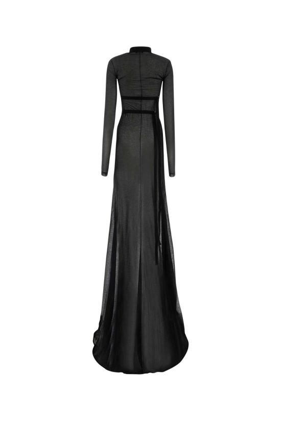  앤 드뮐미스터 롱 원피스 2301WKN43KN008 099 BLACK - ANN DEMEULEMEESTER