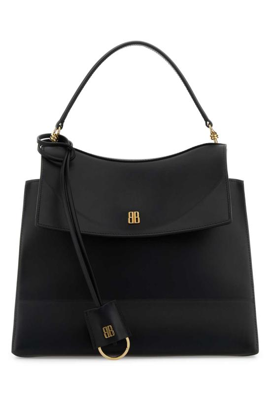 25SS 발렌시아가 나노 미디움 핸드백 8292932ABTZ 1000 BLACK