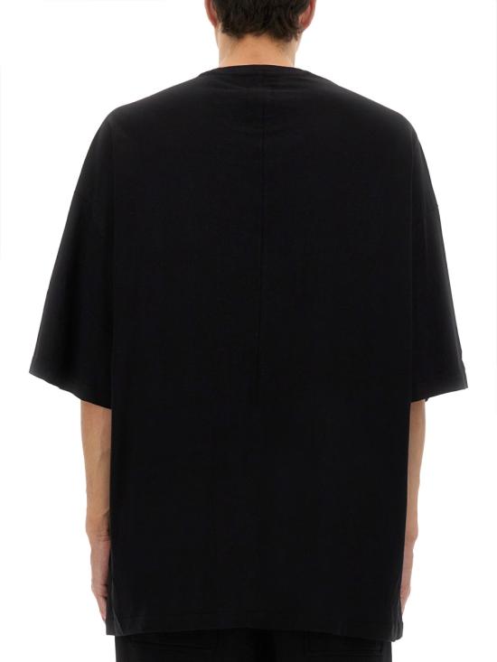 25SS 릭오웬스 x 챔피온 반팔 티셔츠 CM01E1675CHJG 09 BLACK - RICK OWENS X CHAMPIONS