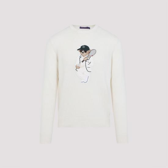 25FW 랄프로렌 퍼플라벨 긴팔 티셔츠 790957762001 CLASSIC WHITE - RALPH LAUREN PURPLE LABEL