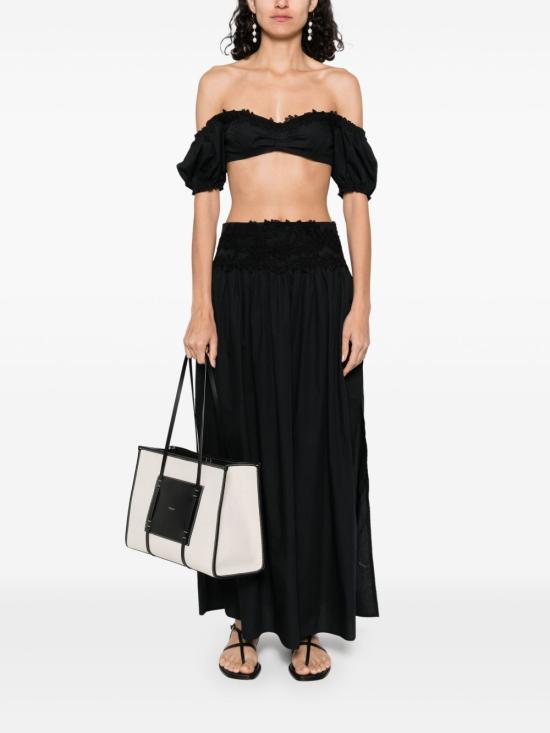 25SS 에르마노 설비노 반팔 티셔츠 D464L611OVZ95708 BLACK - ERMANNO SCERVINO