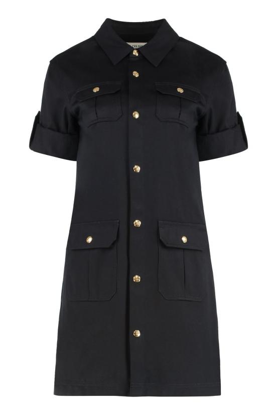  셀린느 숏 원피스 RR046539W 38NO black