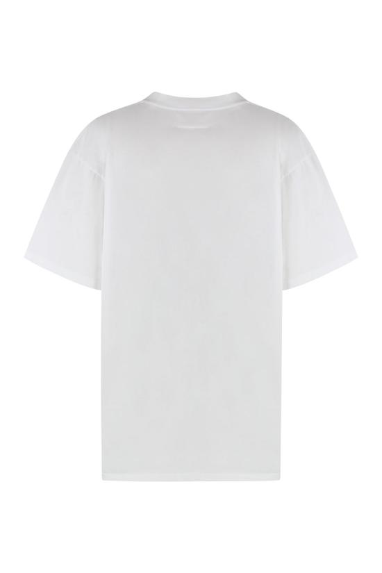 25SS MM6 메종마르지엘라 반팔 티셔츠 S62GD0202M20115 100 White - MM6 MAISON MARGIELA