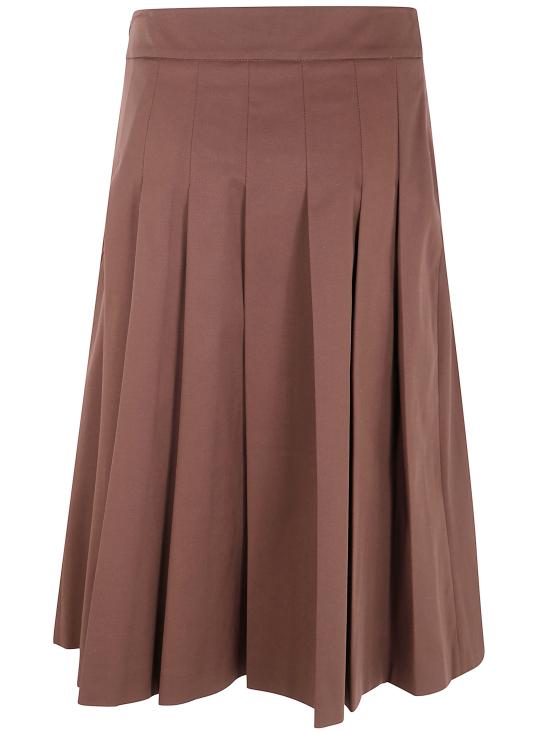 25SS 닥터 호프 롱 스커트 4041F4153 CHOCOLATE BROWN - DR HOPE