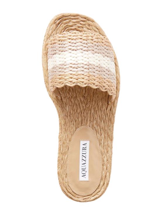 25SS 아쿠아주라 뮬/슬리퍼 PYAFLAS1SKF MULTI NUDE NEUTRALS - AQUAZZURA