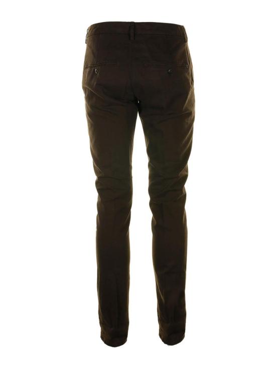  돈답 스트레이트 팬츠 UP235AS0087U718 Dark Brown - DONDUP