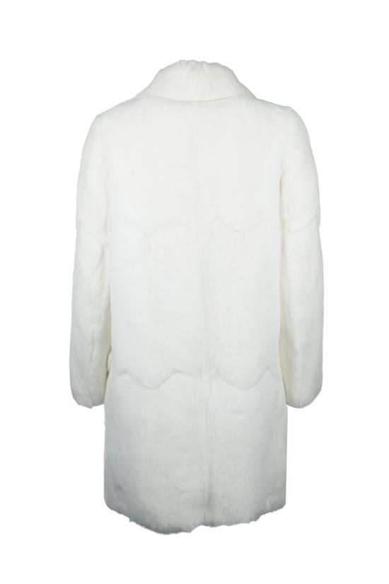  미우미우 코트 MYS1341EAU F0009 Bianco - MIU MIU