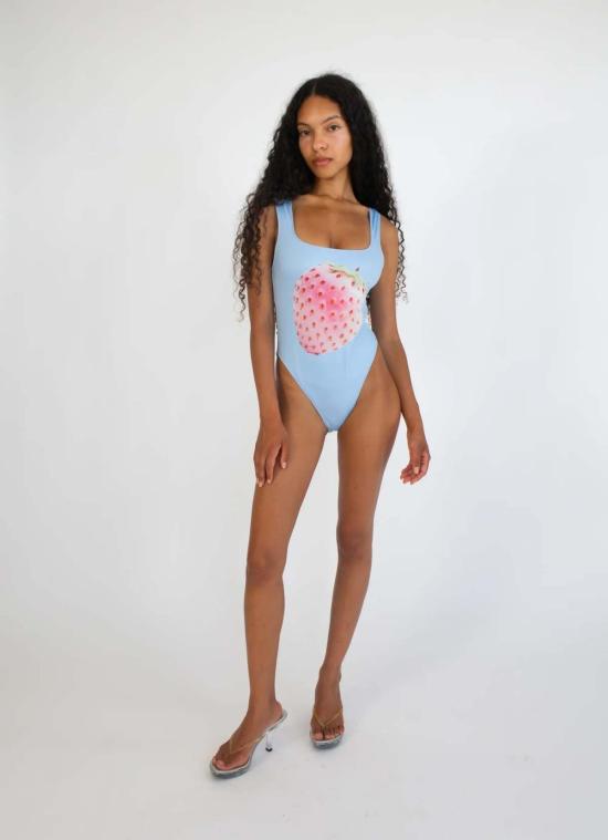  타일러 맥길리버리 바디수트 티셔츠 레이니 바디수트 파인베리 - TYLER MCGILLIVARY