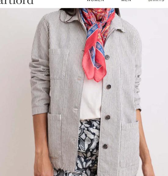  하트포드 데님 자켓 베르디 재킷 - HARTFORD