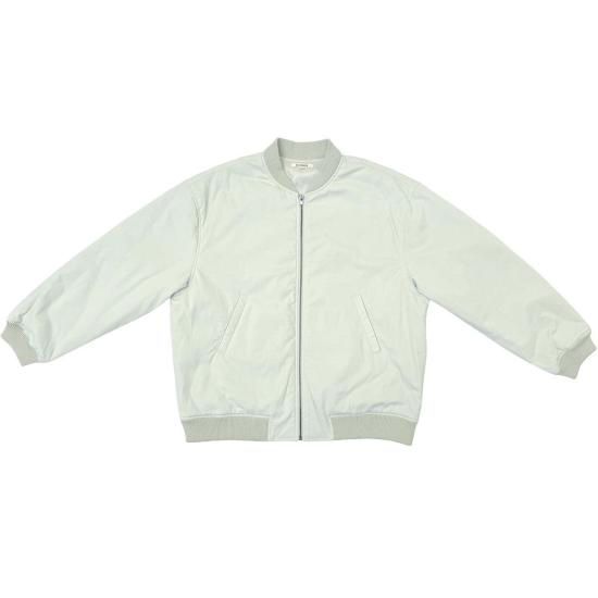  알리 골든 봄버 자켓 오버사이즈 봄버 재킷 라이트 민트 세어서커