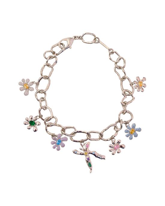  콜리나 스트라다 팔찌 챠밍 네크리스 실버