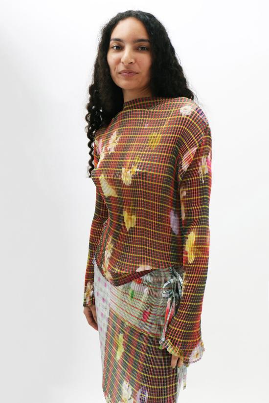  Julia Heuer 블라우스 줄리아 호이어 리 파겔 탑 - JULIA HEUER