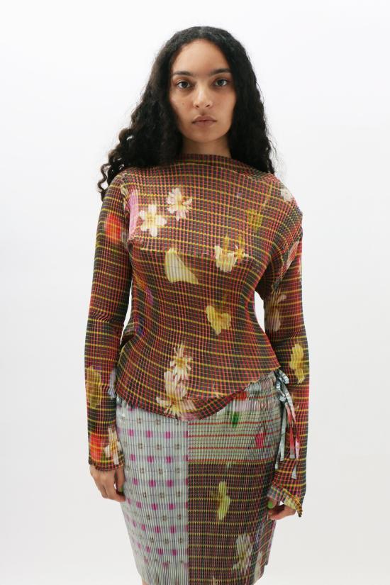  Julia Heuer 블라우스 줄리아 호이어 리 파겔 탑 - JULIA HEUER