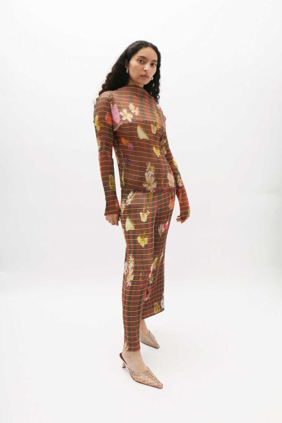  Julia Heuer 블라우스 줄리아 호이어 리 파겔 탑 - JULIA HEUER