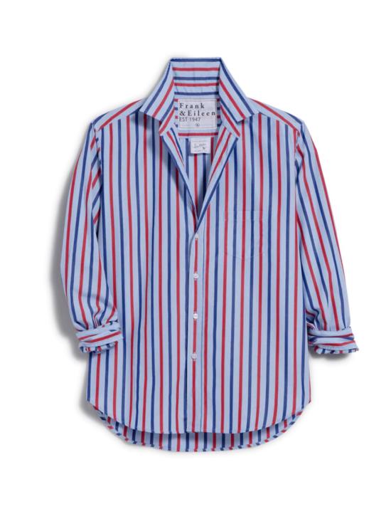  프랭크 앤 에일린 셔츠 프랭크 앤 엘린 엘린 릴렉스 버튼업 셔츠 - FRANK & EILEEN