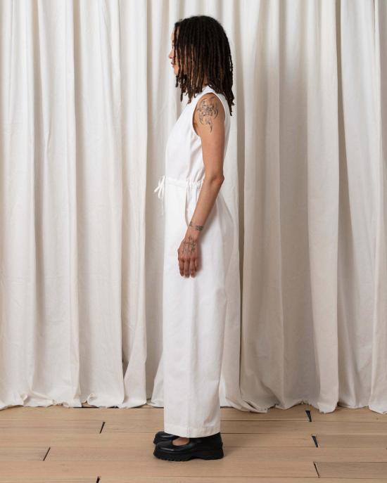  알리 골든 점프수트/오버롤 헤비 슬릿 백 점퍼 본 - ALI GOLDEN