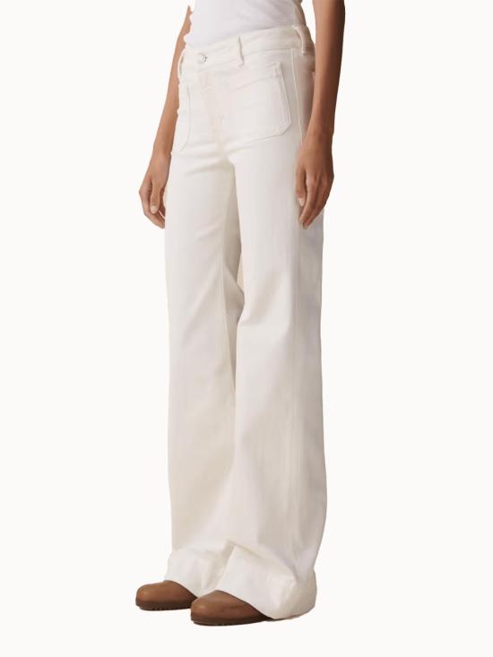  제네리카 데님 팬츠 세인트 모니카 로우 진 내추럴 화이트 - JEANERICA