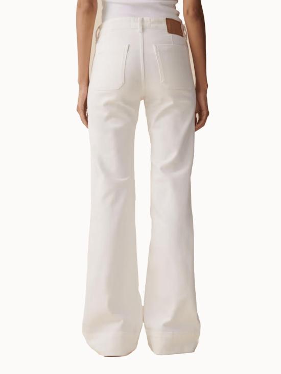  제네리카 데님 팬츠 세인트 모니카 로우 진 내추럴 화이트 - JEANERICA