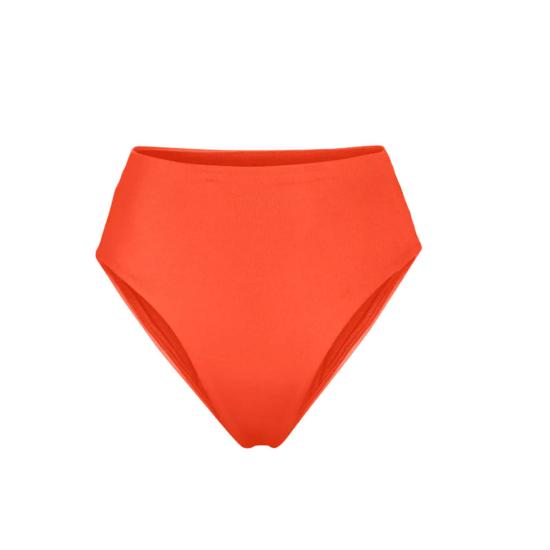  Left On Friday 비키니 수영복 금요일 왼쪽 하이 하이 바텀 아페롤 오렌지