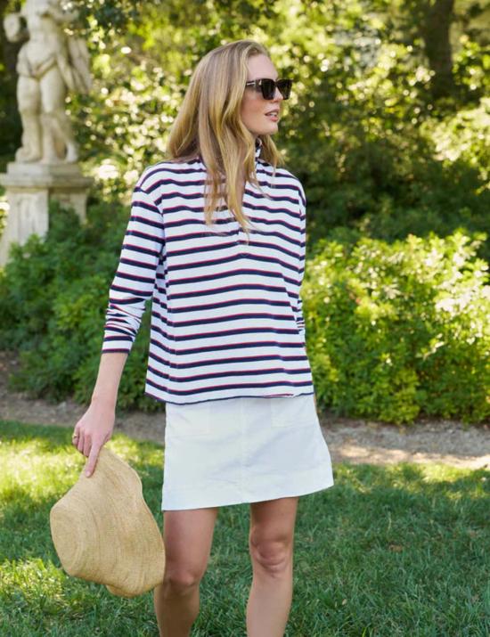  프랭크 앤 에일린 반팔 티셔츠 프랭크 & 일린 패트릭 포포버 헨리 - FRANK & EILEEN