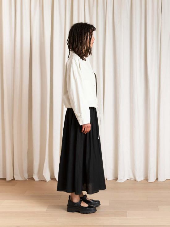  알리 골든 자켓 스프링 크롭 드로스트링 재킷 에크루 - ALI GOLDEN