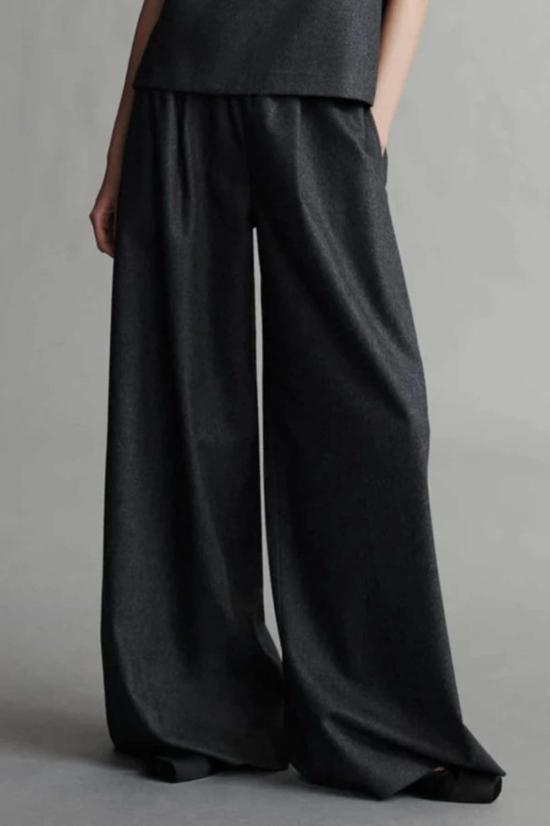  티더블유피 스트레이트 팬츠 Twp Eva Tux 팬츠 다크 차콜