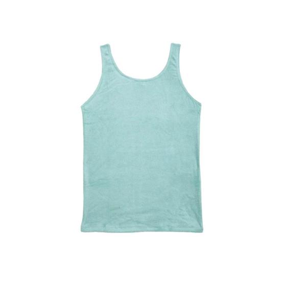  베이스레인지 반팔 티셔츠 오모 탱크 텔루 그린 - BASERANGE