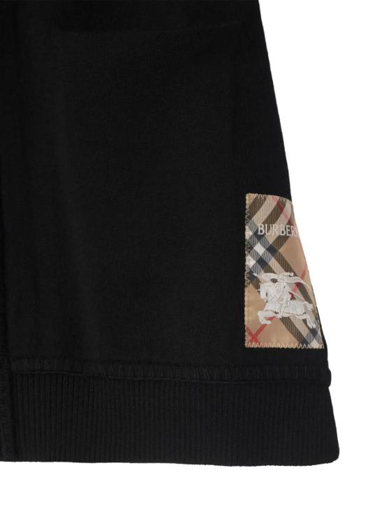 25FW [키즈] 버버리 티셔츠 8101865 BLACK - BURBERRY