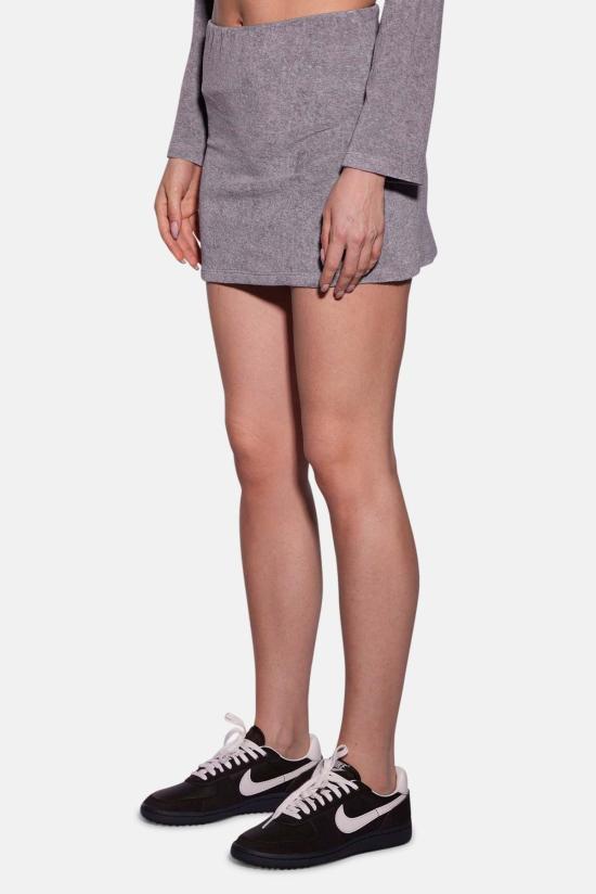  The Tile Club 숏 스커트 타일 클럽 롤라 테리 미니 스커트 - THE TILE CLUB