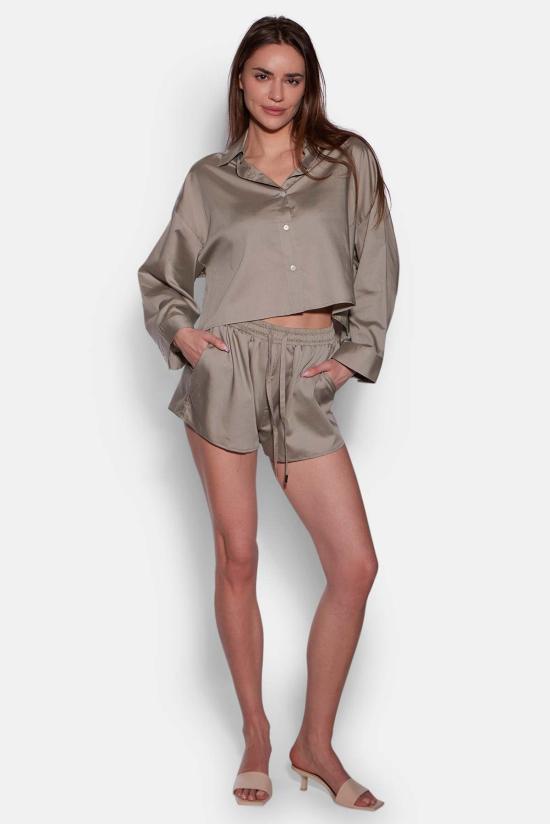  더 타일 클럽 숏팬츠 타일 클럽 홀시 팝린 반바지 - THE TILE CLUB