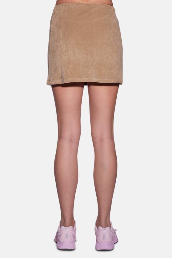  The Tile Club 숏 스커트 타일 클럽 롤라 테리 미니 스커트 - THE TILE CLUB