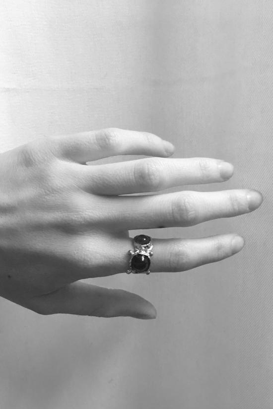  몬도 몬도 반지 Mondo Mondo 펄프 링 블루/라벤더 - MONDO MONDO