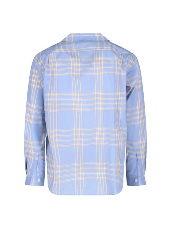 25SS 오라리 긴팔 셔츠 A25SS02TC AMBER CHECK DOM - AURALEE