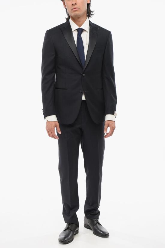  꼬르넬리아니 수트 자켓 866062 0817103 001 Midnight blue - CORNELIANI