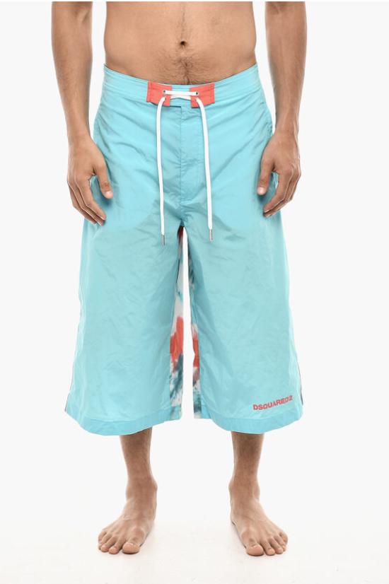  디스퀘어드2 스윔팬츠 D7BM35060 ISA01 447 Light blue