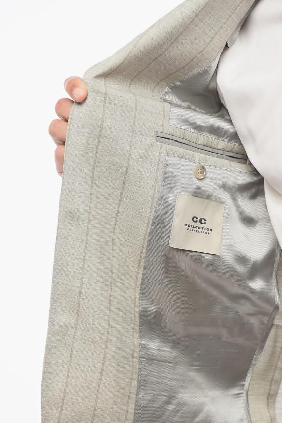  꼬르넬리아니 수트 자켓 25XZ35 2567235 013 Beige - CORNELIANI