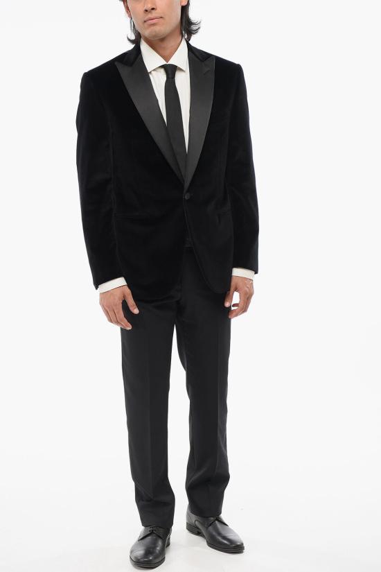  꼬르넬리아니 수트 자켓 926905 3898500 020 Black - CORNELIANI