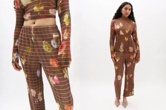  줄리아 호이어 스트레이트 팬츠 잭 파겔 팬츠 - JULIA HEUER