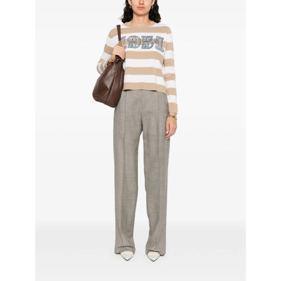 25FW 막스마라 스웨터 VITERBO 022 008 WHITE NEUTRALS - MAX MARA