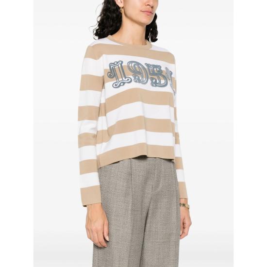 25FW 막스마라 스웨터 VITERBO 022 008 WHITE NEUTRALS - MAX MARA