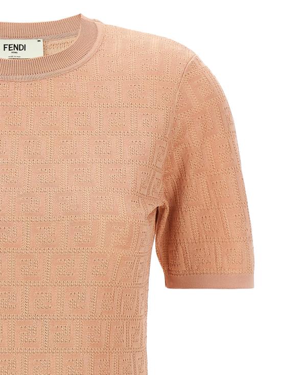 25FW 펜디 숏 원피스 FZDD61AUZRF1SAU Pink - FENDI